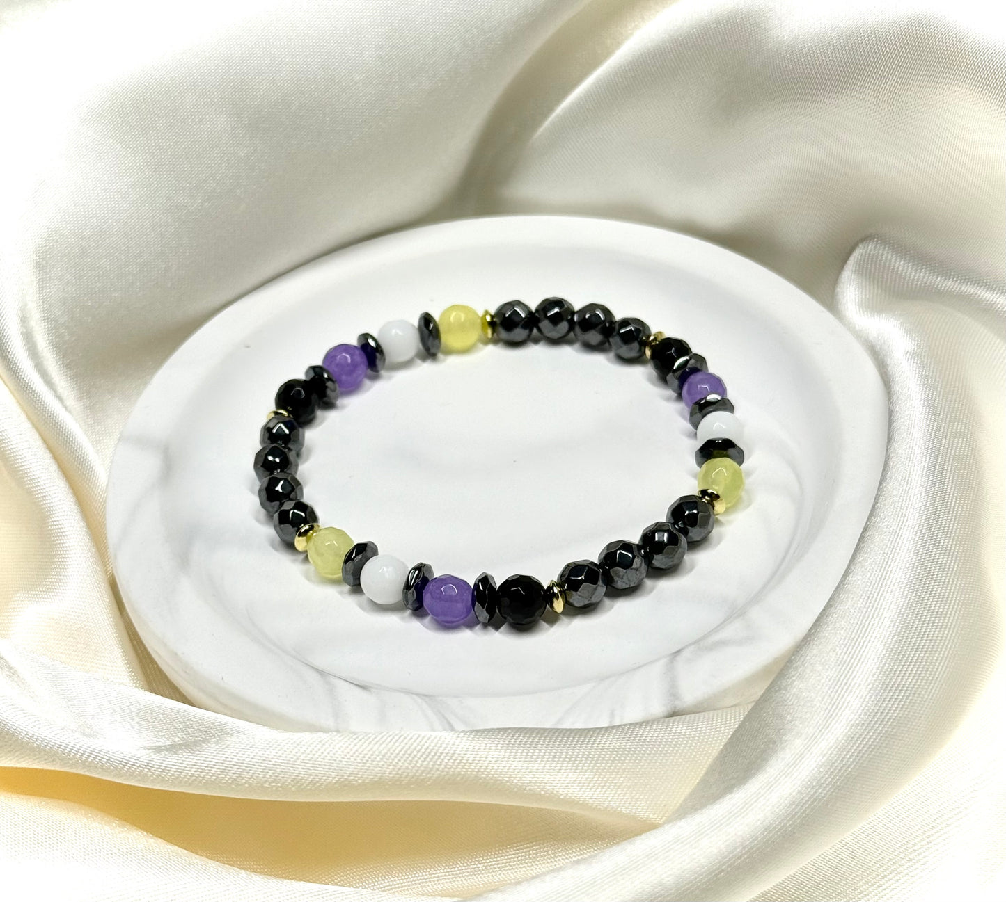 Prism Pride: Non-Binary Pride Bracelet
