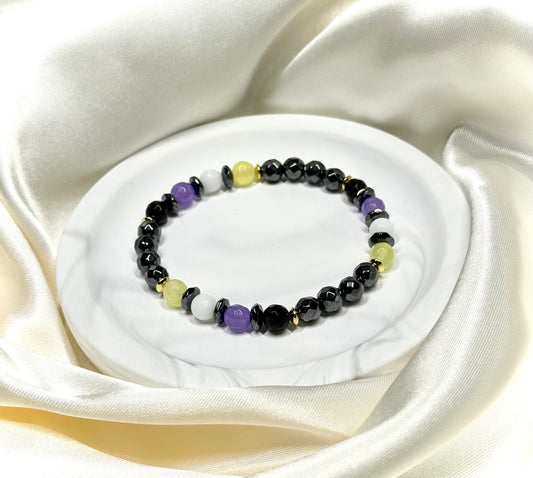 Prism Pride: Non-Binary Pride Bracelet
